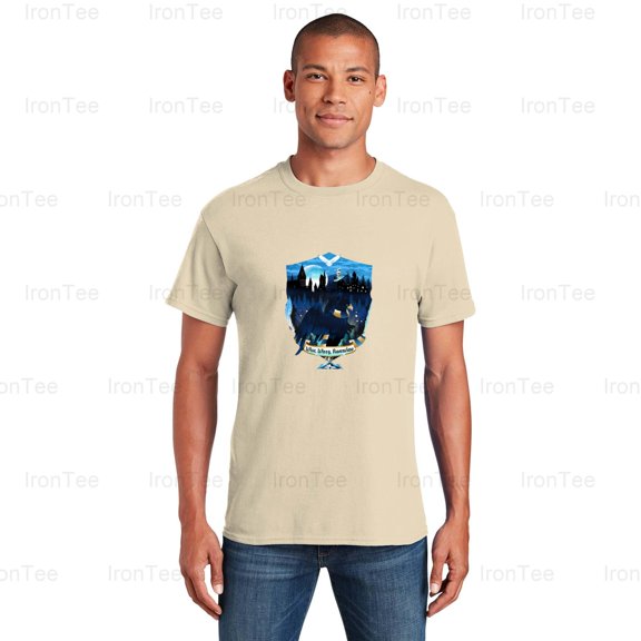 IronTee73 House Of Creativity, Ravenclaw, Harry Potter, Hogwarts, Wizarding, Wit T-Shirt, for Unisex, up to size 5XL.