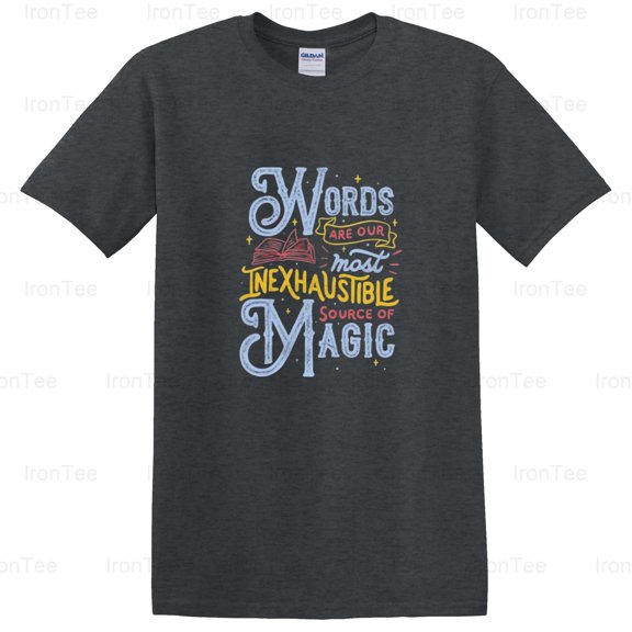 IronTee74 Inexhaustible Source Of Magic, Dumbledore, Harry Potter, Wizard, Hogwarts T-Shirt, for Unisex, up to size 5XL.