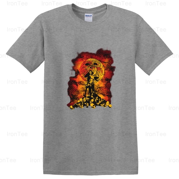 IronTee75 Necromicon, Evil Dead, Book of the Dead, Horror, H.P. Lovecraft, Ash Williams T-Shirt, for Unisex, up to size 5XL.