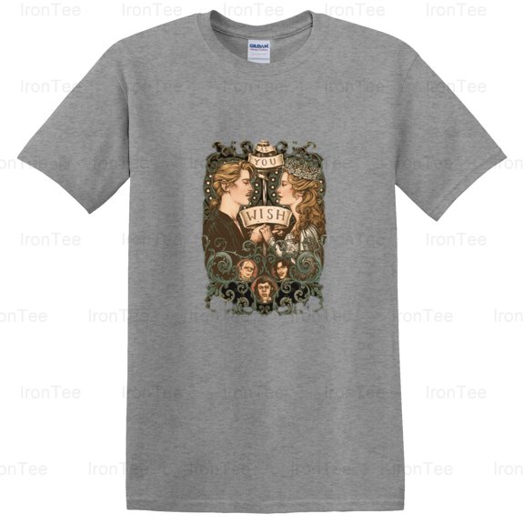 IronTee75 One True Love, Princess Bride, Westley, Buttercup, Romance, Fantasy, Classic T-Shirt, for Unisex, up to size 5XL.