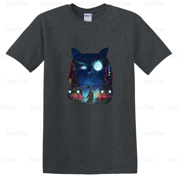 IronTee77 Tears In The Rain, Blade Runner, Roy Batty, Replicant, Sci-Fi, Monologue, Quote T-Shirt, for Unisex, up to size 5XL.