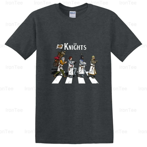 IronTee77 The Knights, Monty Python and the Holy Grail, Comedy, Medieval, King Arthur T-Shirt, for Unisex, up to size 5XL.