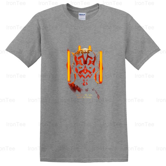 IronTee78 We Will Have Revenge, Gladiator, Maximus, Roman, Action, Movie, Quote, Vengeance T-Shirt, for Unisex, up to size 5XL.