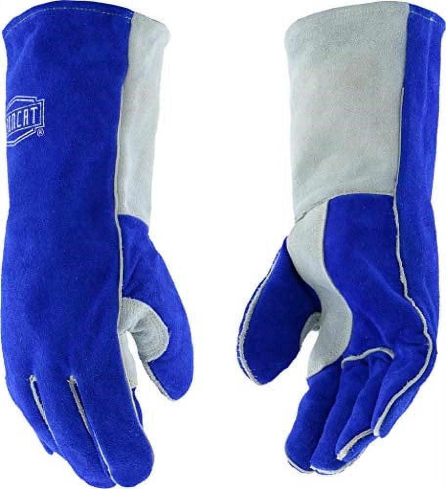 Ironcat 14.25 In. Blue/Gray XL Welding Gloves 9051/XL Pack of 6