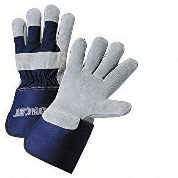 Ironcat Leather Gloves,XL,Gunn Cut,PR,PK12 IC8