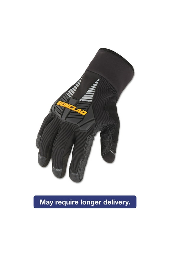 Cold Condition Gloves, Black, Medium