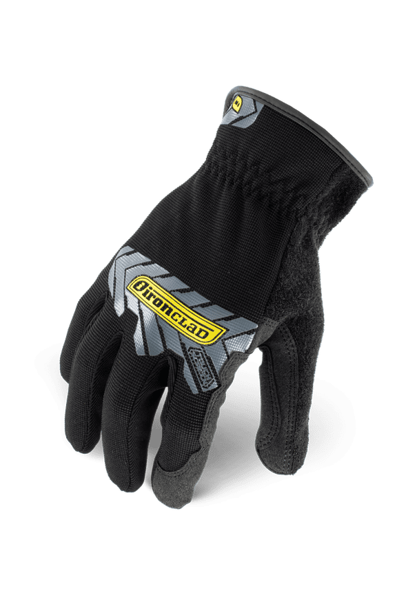 Command Touch Screen Utility Work Gloves; Black