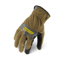 Ironclad Command Touch Screen Utility Work Gloves; Brown