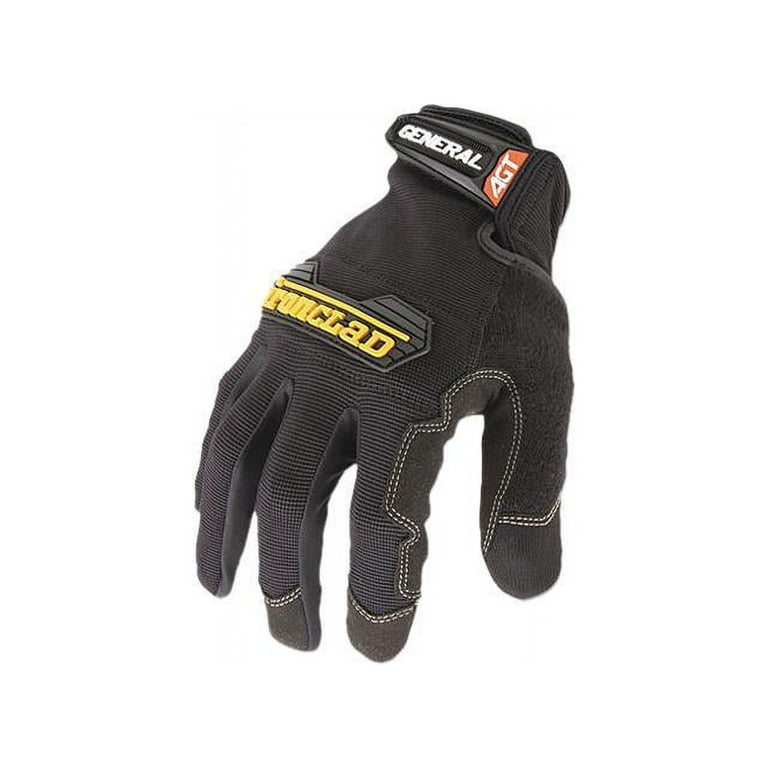 Ironclad General Utility Spandex Gloves, Black, Medium - 1 Pair