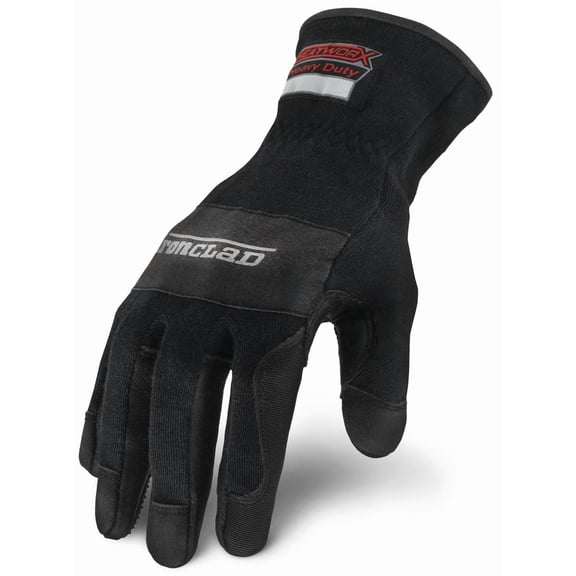 Ironclad HEATWORX HEAVY DUTY; Heat Resistant Gloves, Silicone-Palm, Rated up to 600F (315 C) Kevlar-Liner and Shell, (1 Pair), Black