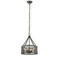 thumbnail image 1 of Ironclad Industrial-Style 4 Light Rubbed Bronze Ceiling Pendant - 16 in., 1 of 1