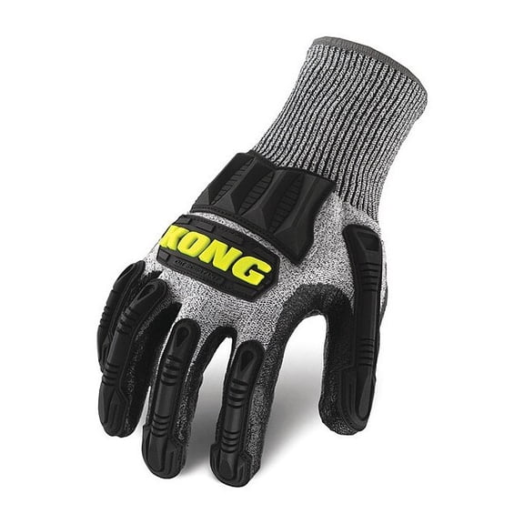 Ironclad Performance Wear Cut Resistant Gloves,Size L,Gray,PR KKC5B-04-L