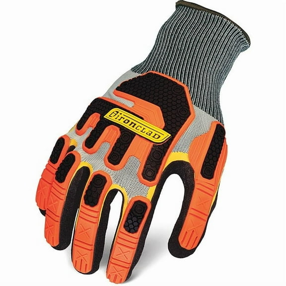 Ironclad Performance Wear EA,Knit Gloves,Full Finger Coverage,M Sz R-EXO-03-M