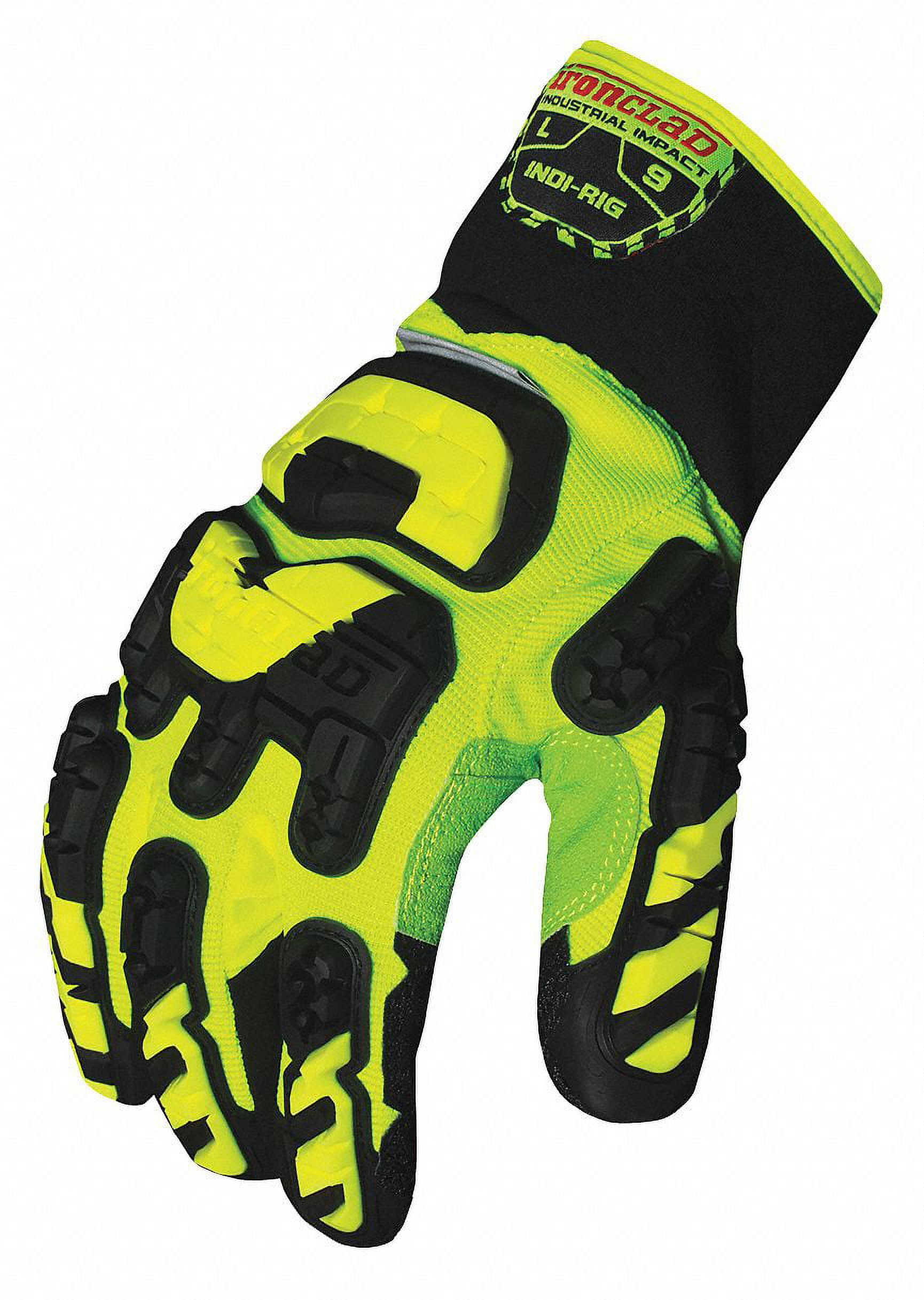 Ironclad Performance Wear Impact Gloves,3XL,Slip On Closure,PR INDI-RIG-07-XXXL