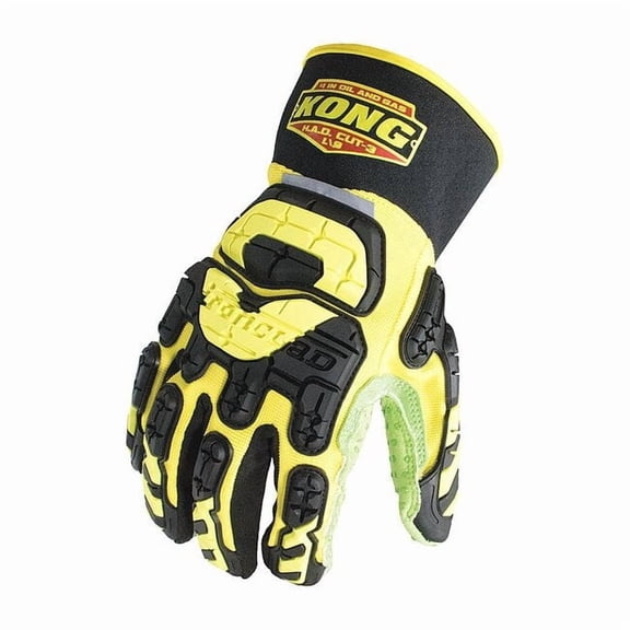 Ironclad Performance Wear Impact Resistant Gloves,Sz M,Ylw/Grn,PR SDX2-HAD-03-M