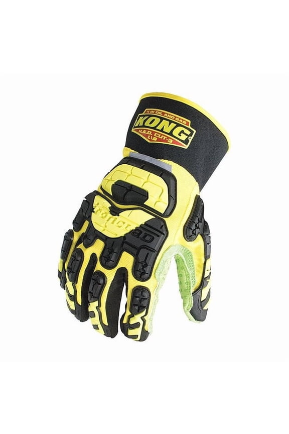 Performance Wear Impact Resistant Gloves,Sz M,Ylw/Grn,PR SDX2-HAD-03-M