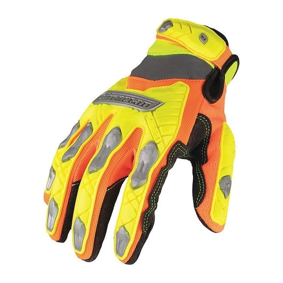 Ironclad Performance Wear Impact Resistant Gloves,Orange,XL,PR IEX-HZiL1-05-XL