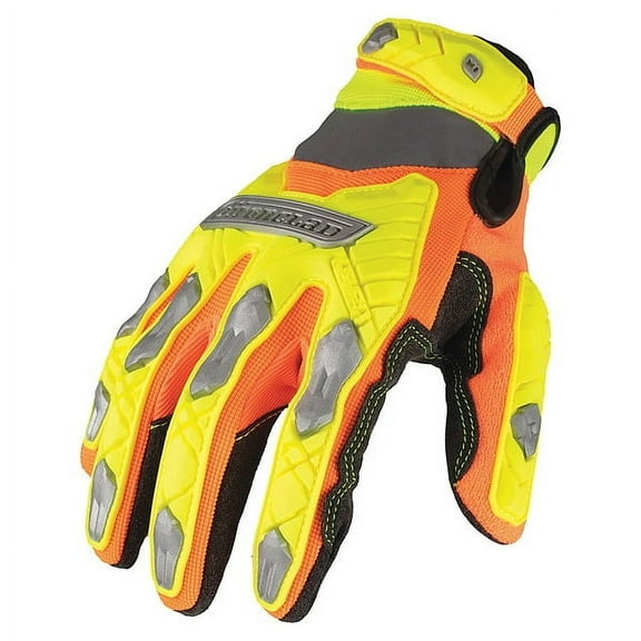 Ironclad Performance Wear Impact Resistant Gloves,Orange,XL,PR IEX-HZiL1-05-XL