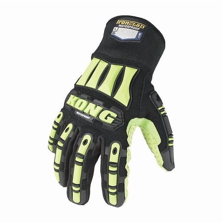 Impact Resistant Gloves,Sz S,Blk/Grn,PR SDX2W-02-S