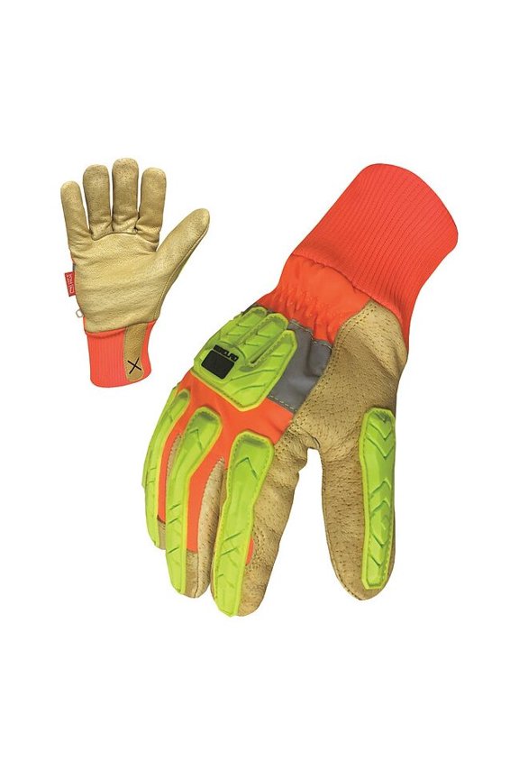 Performance Wear Winter Leather Impact Gloves,S,PR G-EHVIP5-02-S