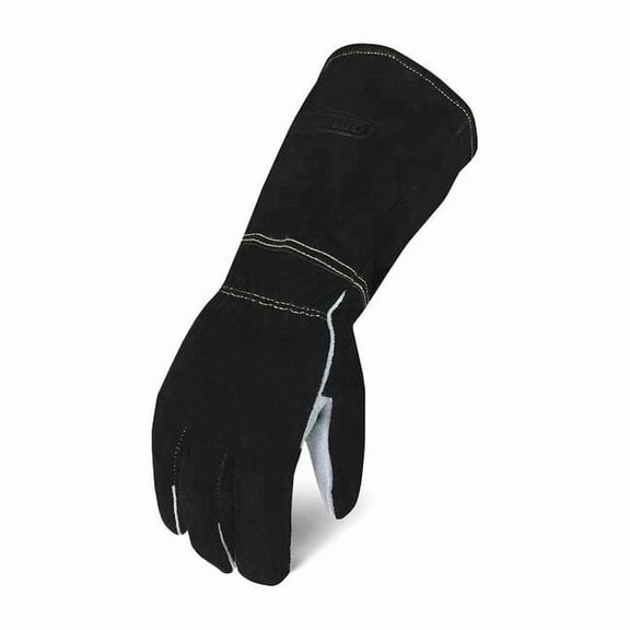 Welding Gloves, Safety Cuff, Straight Thumb, Cowhide, L, 1 PR WMIG-04-L
