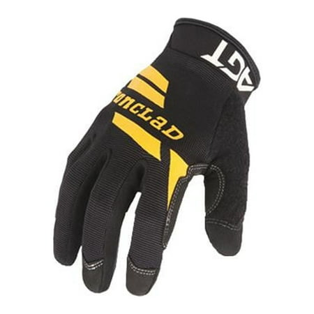 Black Synthetic Leather Multi-Purpose Work Gloves with Silicone Dotting