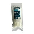 thumbnail image 1 of Ironcube Works 120224 8 in. Tru-Guard Nylon Cable Tie, White - Pack of 180 - 100 Per Pack, 1 of 1