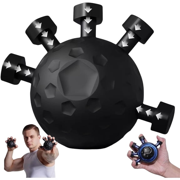 Irond Forearm Trainer Ball Finger Grip Strengthener Hand Squeezer Stretcher