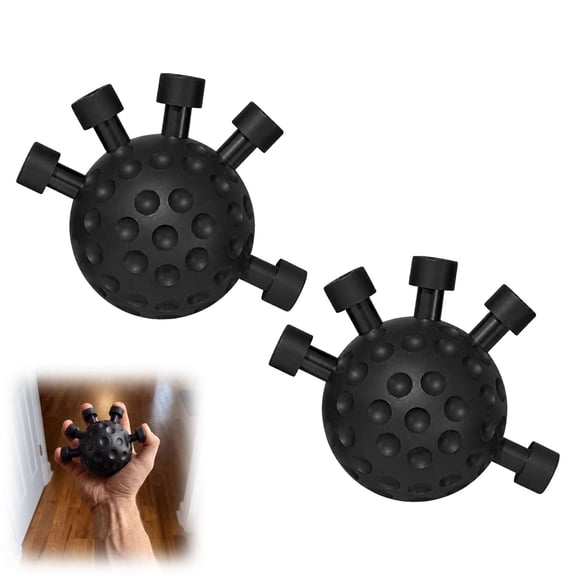 Irond Forearm Trainer Ball, Hand Grip Strengthener with Multi-Directional Resistance, Portable Fitness Tool for All Levels(2PCS)