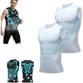 thumbnail image 1 of Ironfit Shirt Men, 2025 New Slimming Sleeveless Vest, Comfortable Breathable Shape Shirt, Build a Toned Body, 1 of 8