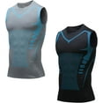 thumbnail image 1 of Ironfit Shirt Men, IronFit v2, Feel the Power of Confidence, Energy & Strength, 2025 New Version Ionic Shaping Sleeveless Shirt, 1 of 6