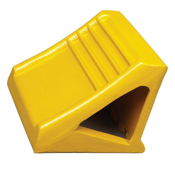 Ideal Warehouse Cast Ductile Iron Wheel Chock 60-7290 7-1/4""L x 8-1/2""W x 8-1/