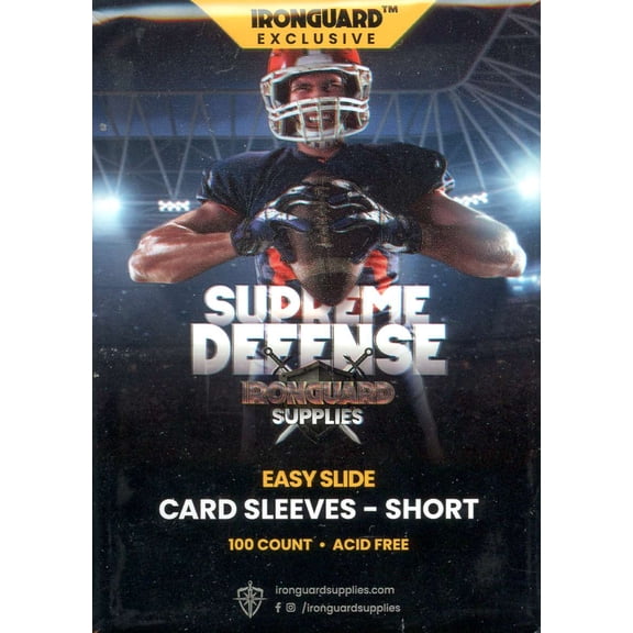 Ironguard Supplies Easy Slide Short Card Sleeves