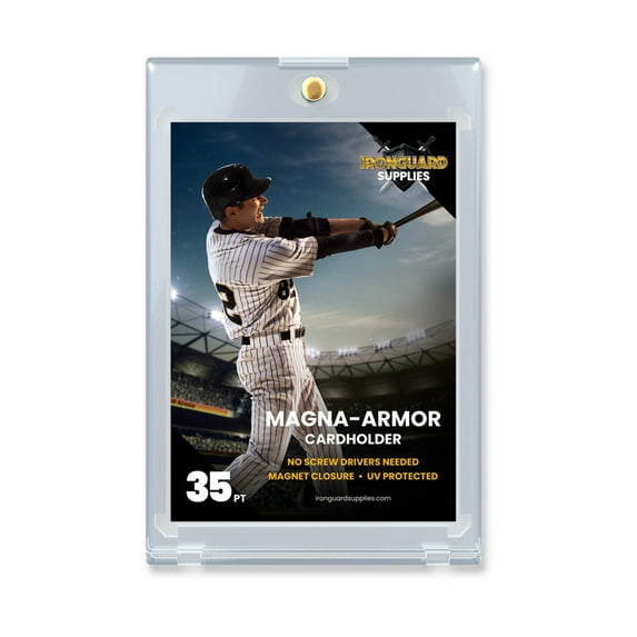 Ironguard Supplies One-Touch Magnetic Card Holder Display 35pt (25) New