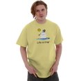 thumbnail image 1 of Ironic Sunny Outside Snowman Melting Men's Graphic T Shirt Tees Brisco Brands L, 1 of 6