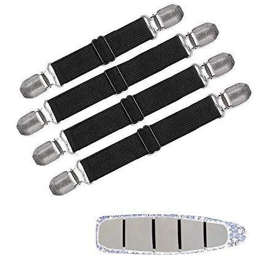 Ironing Board Cover Clips, Adjustable Ironing Board Pad Braces