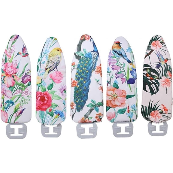 Ironing Board Cover Pad 55x19inch Spring Bird Series Digital Printing Ironing Board Cover Pad Heat Insulation Polyester Fits Most Size of Ironing There Heat-Resistant