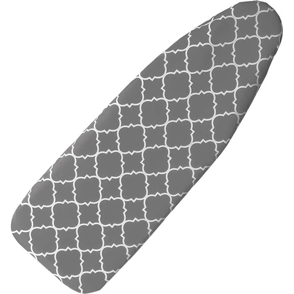 Ironing Board Cover with Two 5MM Thick Feltpads,12"x36"Heat Resistant Replacement Small Ironing Board Cover and Pad,Fits Standard Ironing Boards,Durability and Easy to Install