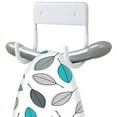 thumbnail image 1 of Ironing Board Hanger, Hook, Wall Mounted Holder, Large & Small (Matte White), 1 of 8