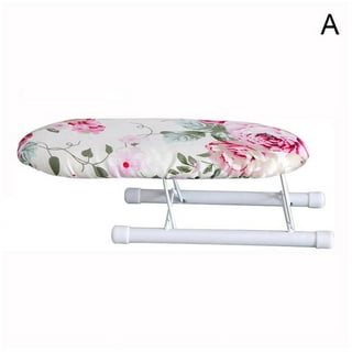 Steel Portable Ironing Board Anti Slip Removeable Thick Ironing Pad Weight  for Travel Dorm Countertop Apartment Home