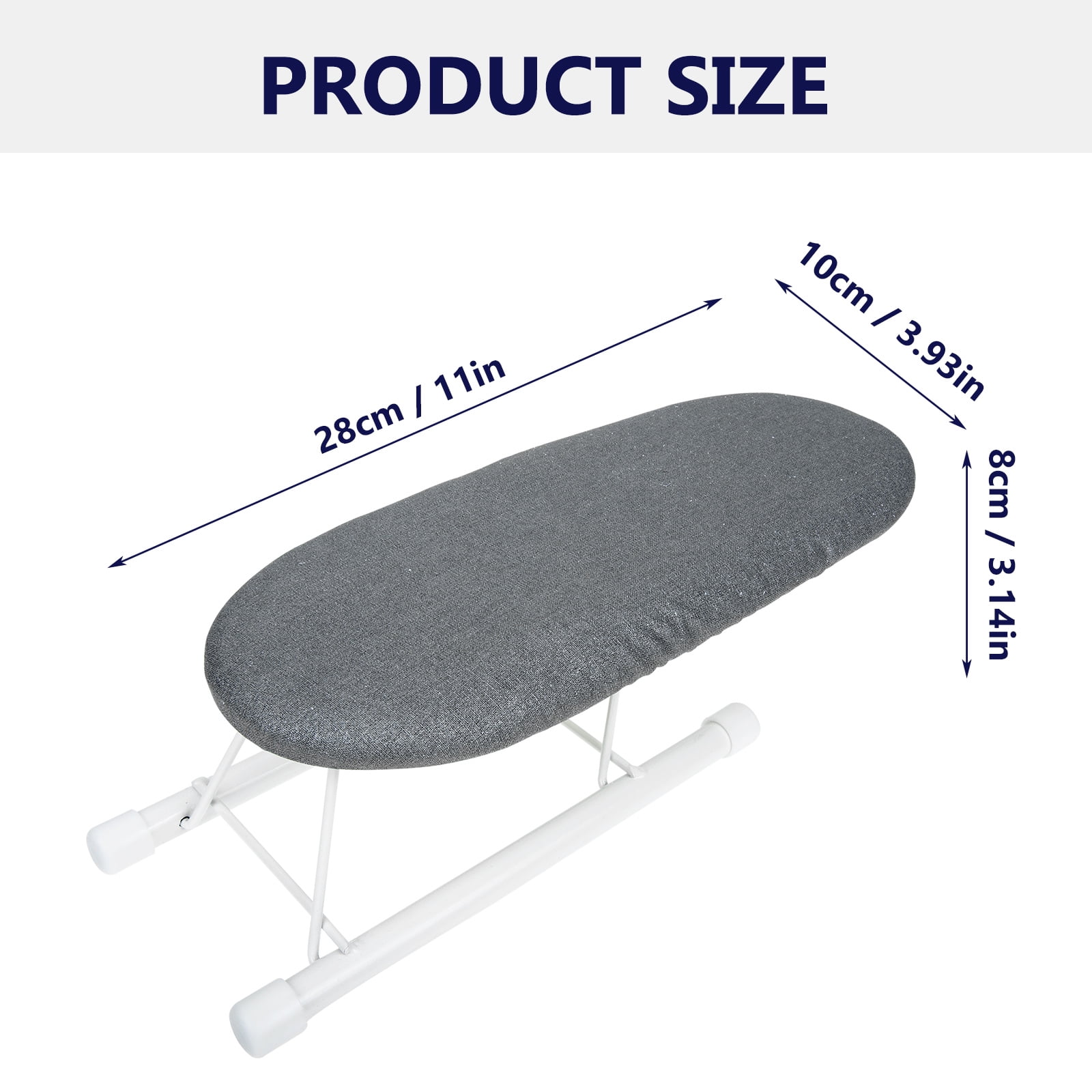 Ironing Board Table Sleeve Mini Pad Foldable Small Tabletop Coated