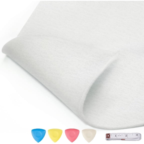 Ironing Board Pad Only,Fit Boards Up to 57"x21",Cut Desired Sizes,Ultra Thick Replaceable Padding,Universal Premium Felt