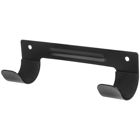 CIMAXIC Steel Ironing Board Holder Wall Mount with Eva Black Hanging Rack for Organizing Laundry Spaces
