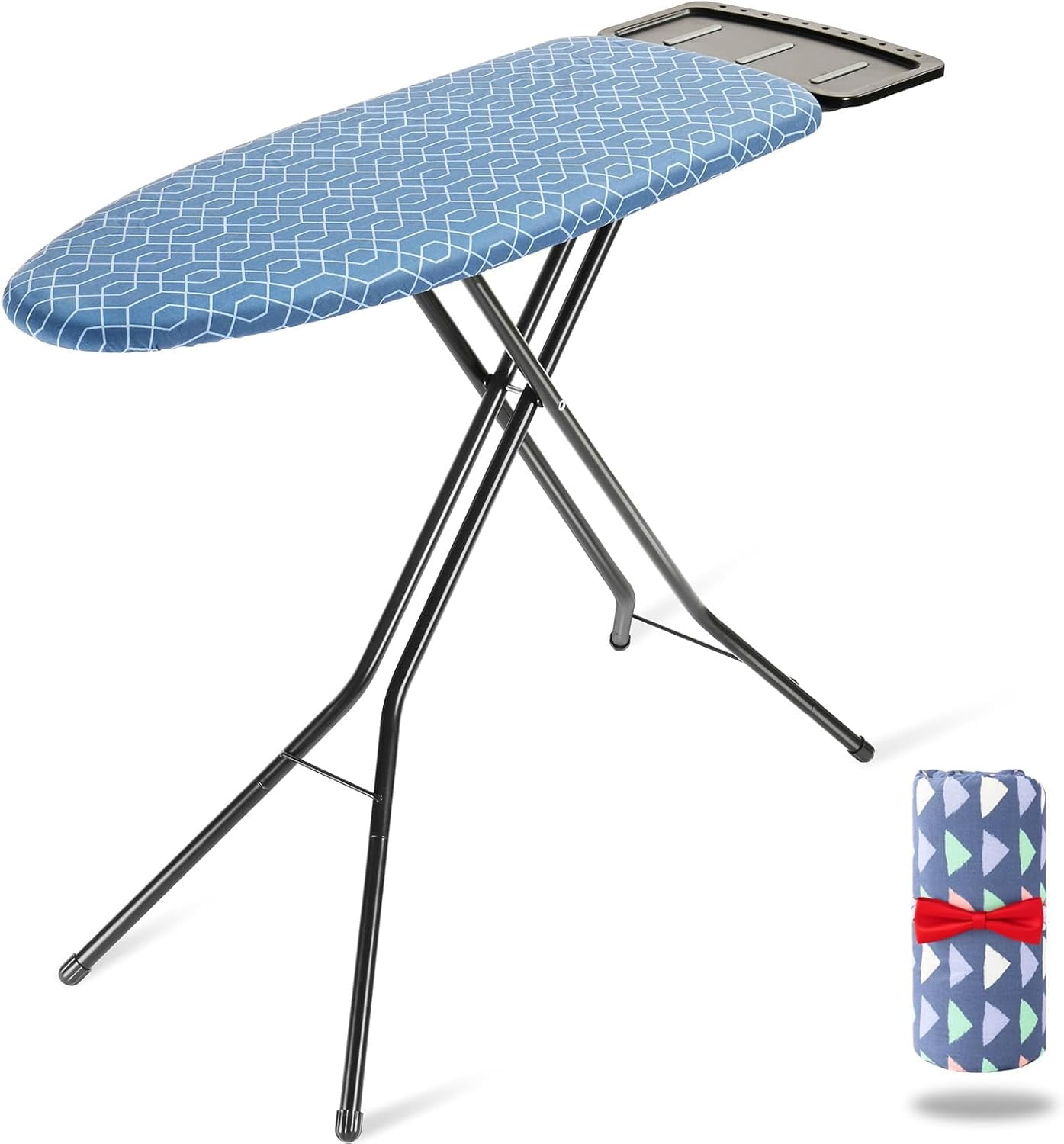 Ironing Board with Iron Rest, 2 Heat Resistant Covers and SevenLevel