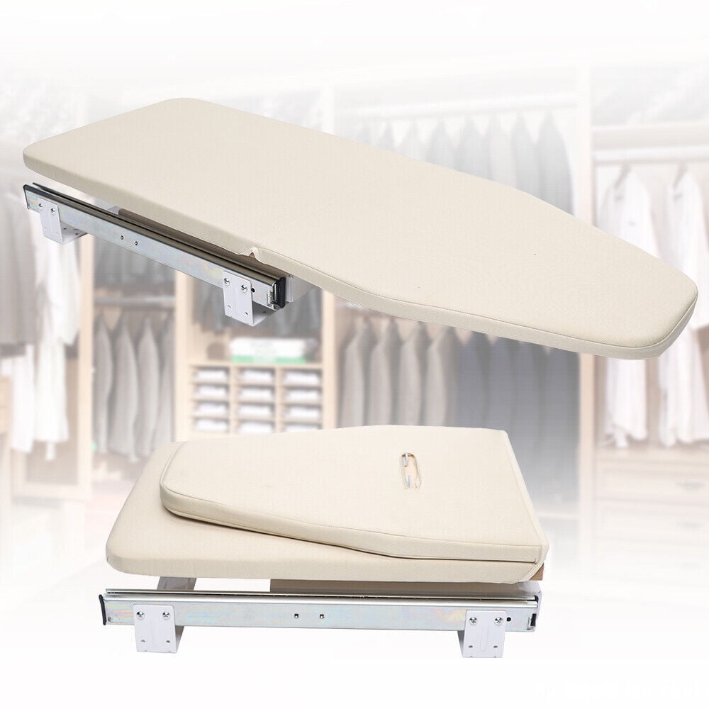 Retractable Board Ironing Boards 17*6 Inch Retractable Folding Ironing Board Space-Saving ...