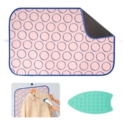 Ironing Mat, EEEkit Portable Travel Ironing Blanket, Thickened Heat Resistant Ironing Pad for Table Top, Washer, Dryer