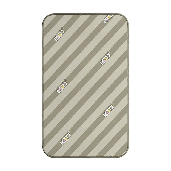 Ironing Mat Foldable Portable Heat Resistant Green Non-Slip PP Material for Travel and Home Use