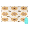 thumbnail image 1 of Ironing Mat Portable Ironing Blanket for Table Top Travel Ironing Pad for Washer Dryer 27.6" x 47.2" Cute Bear-face Sunflower, 1 of 6