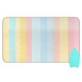 thumbnail image 1 of Ironing Mat Portable Ironing Blanket for Table Top Travel Ironing Pad for Washer Dryer 27.6" x 47.2" Pastel Background with Stripes, 1 of 6