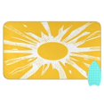 thumbnail image 1 of Ironing Mat Portable Ironing Blanket for Table Top Travel Ironing Pad for Washer Dryer 27.6" x 47.2" Yellow Sun Rays, 1 of 6